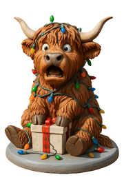 Highland Cow Holiday Surprise Advent Calendar 2026