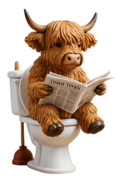 Highland Cow Holiday Surprise Advent Calendar 2026