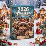 Highland Cow Advent Calendar 2026