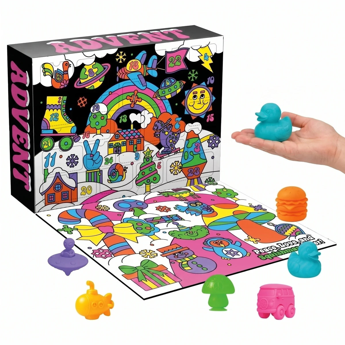 Nee Doh Squishy Surprise Advent Calendar