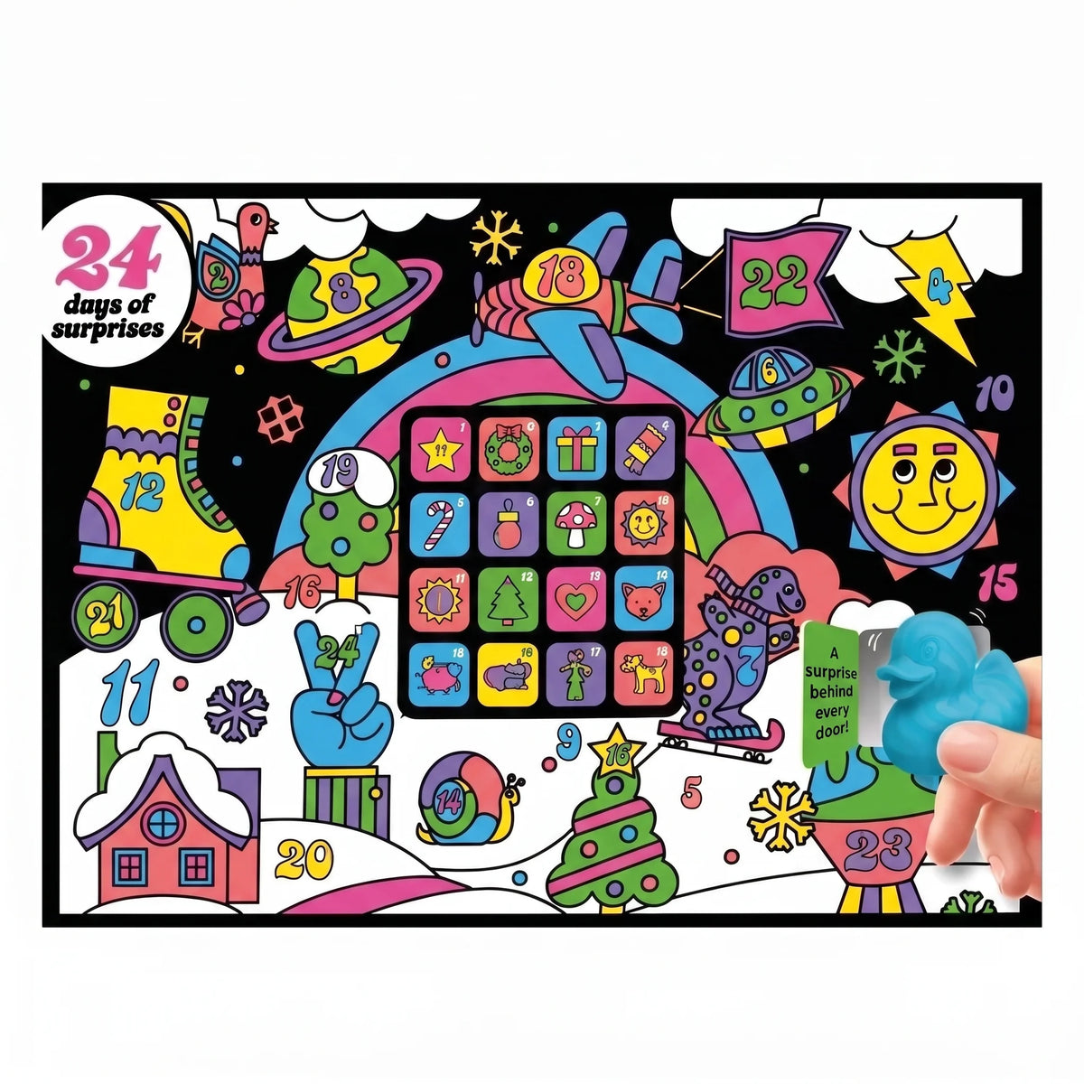 Nee Doh Squishy Surprise Advent Calendar
