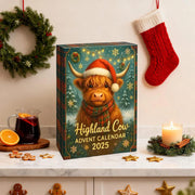 Santa’s Highland Cow Advent Calendar