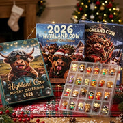 Highland Cow Collectible Figure Advent Calendar 2026