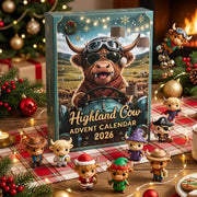 Highland Cow Collectible Figure Advent Calendar 2026