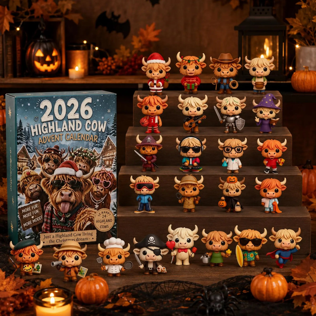 Highland Cow Advent Calendar 2026